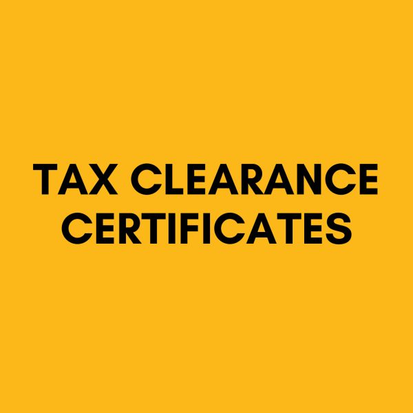 Tax Clearance Certificate