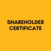 Shareholder Certificate