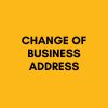 Change of Business Address