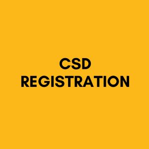 CSD Registration