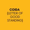 COIDA (Letter of Good Standing)